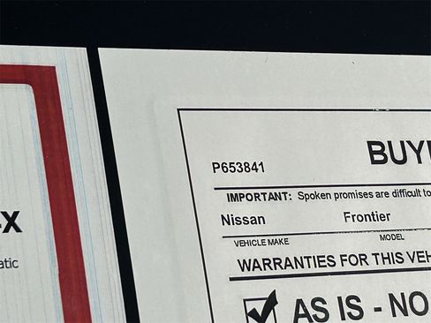 Certified 2023 Nissan Frontier PRO-4X w/ Technology Package image 35