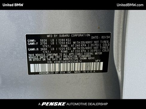 Used 2024 Subaru Outback Wilderness AWD/4WD image 15