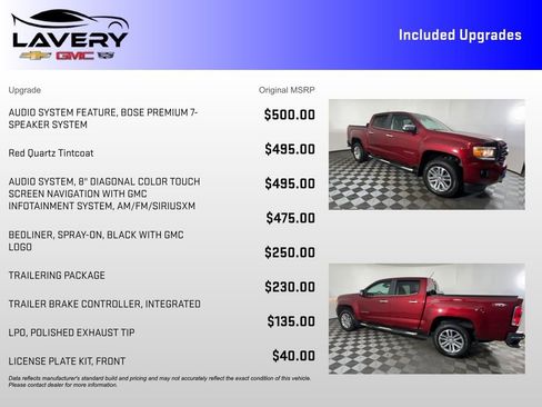 Used 2018 GMC Canyon SLT w/ Trailering Package image 7