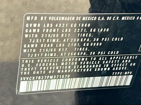 Certified 2023 Volkswagen Taos S image 30