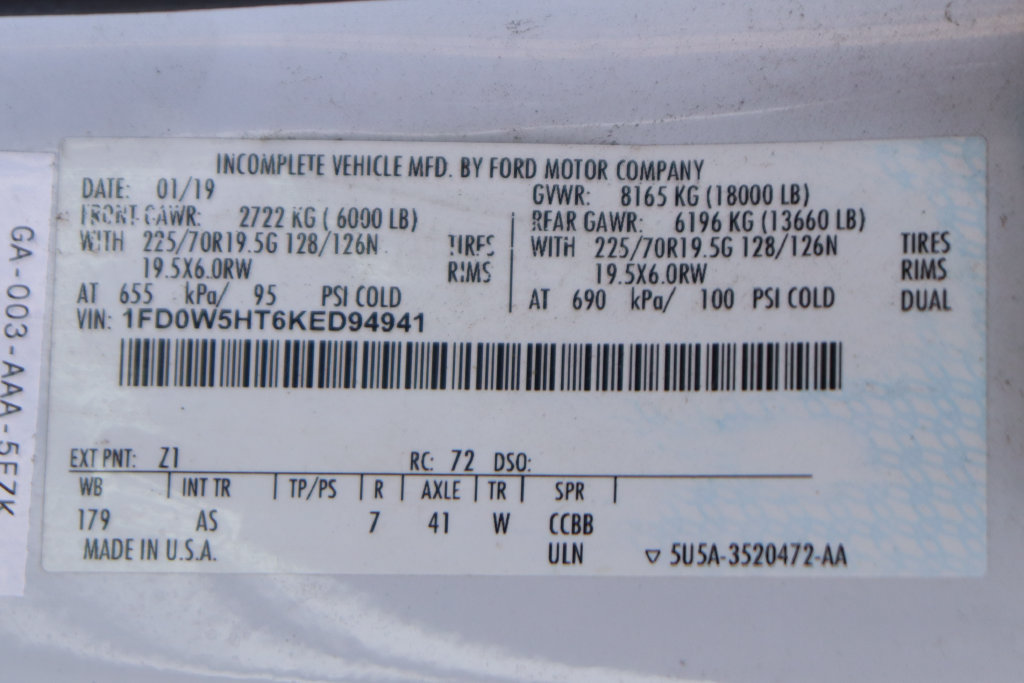 Used 2019 Ford F550 4x4 Crew Cab Super Duty image 48