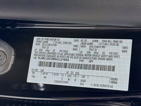 Certified 2022 Lincoln Corsair Reserve w/ Luxury Package FWD image 38
