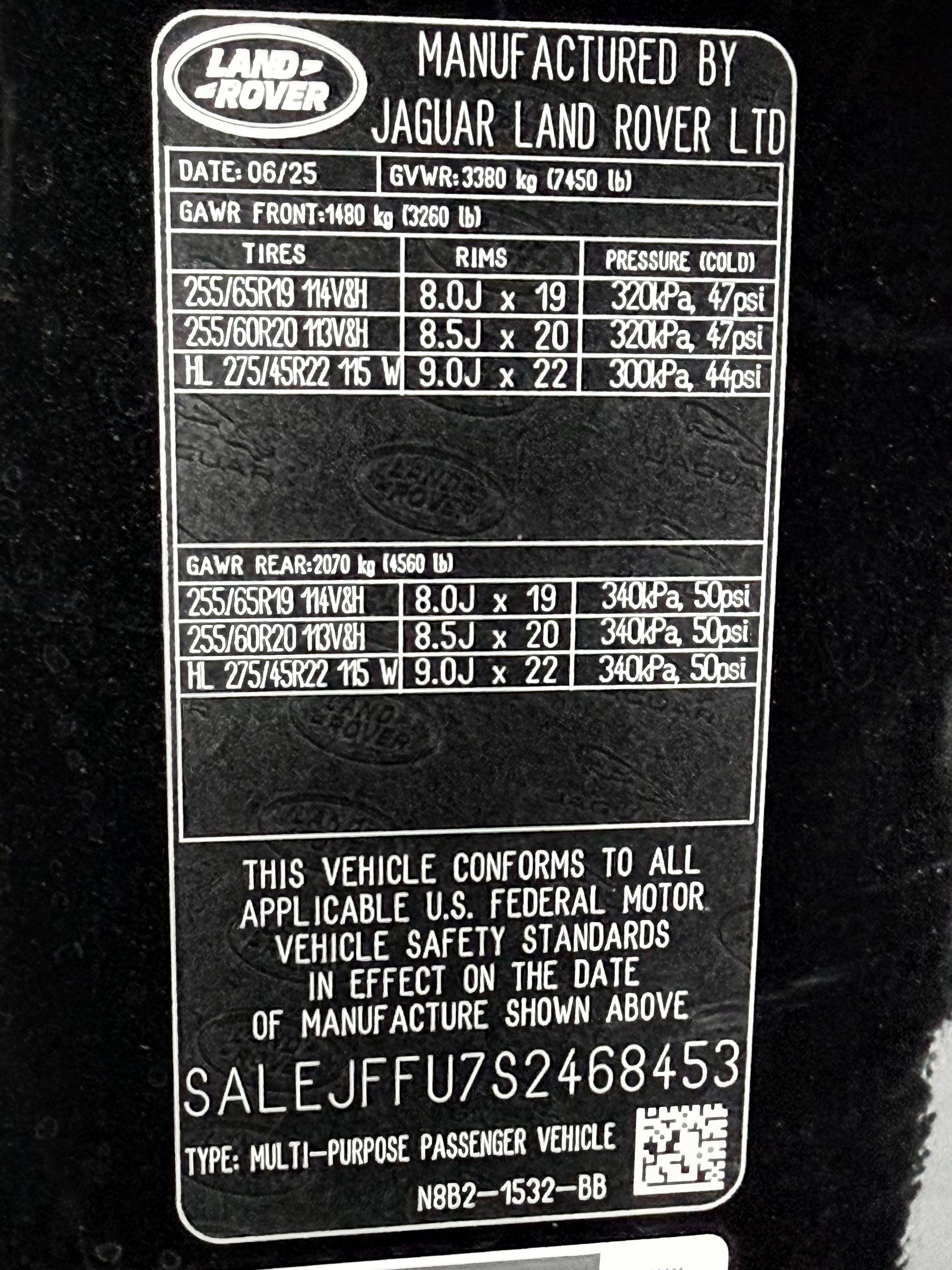 Used 2025 Land Rover Defender 130 S AWD/4WD image 24