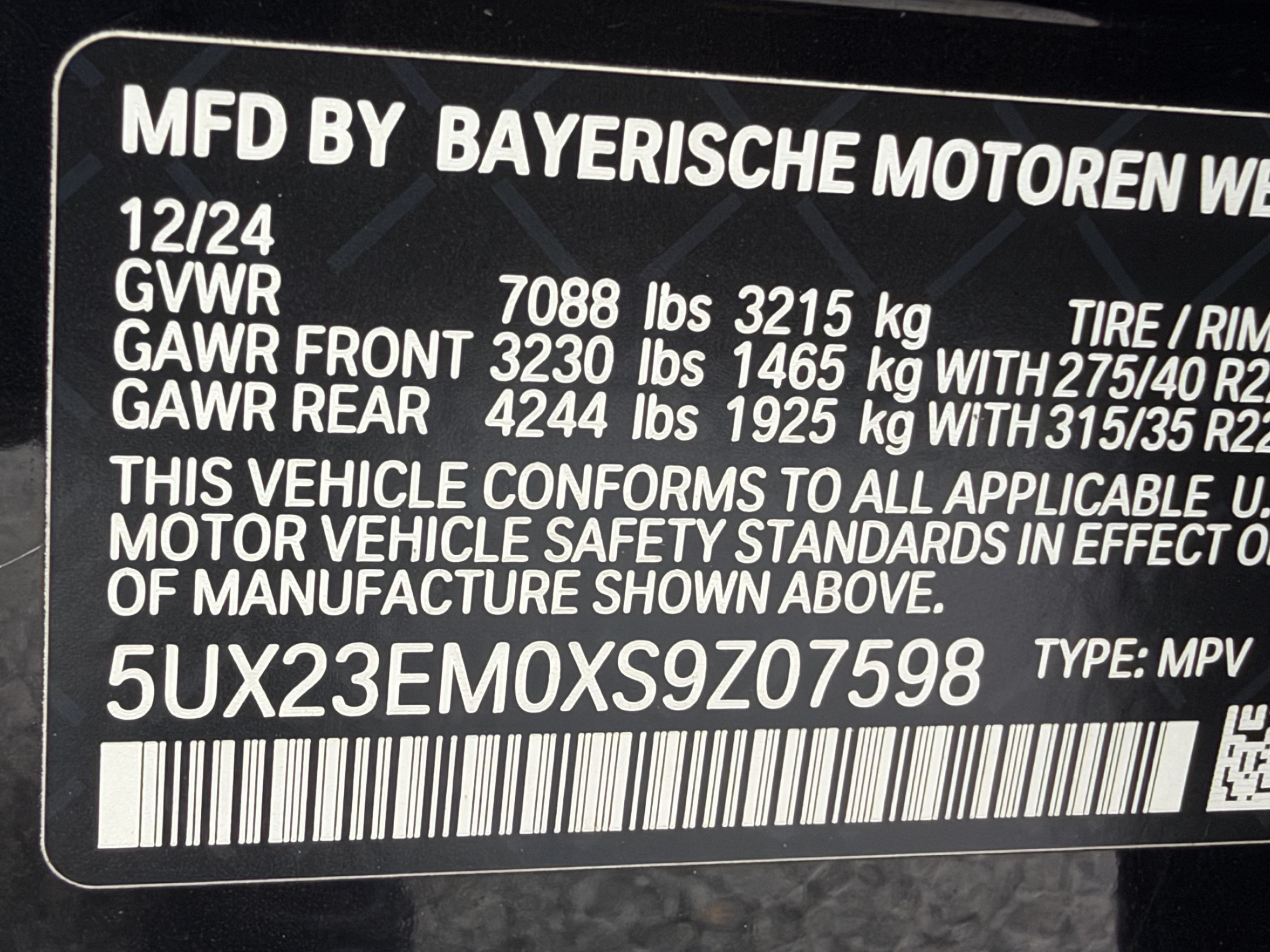 Used 2025 BMW X7 xDrive40i w/ Executive Package AWD/4WD image 11