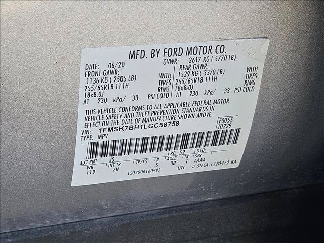 Used 2020 Ford Explorer 2WD image 23