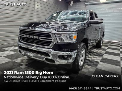 Used 2021 RAM 1500 Big Horn