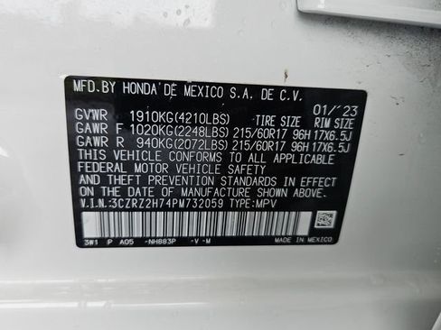 Certified 2023 Honda HR-V EX-L image 16