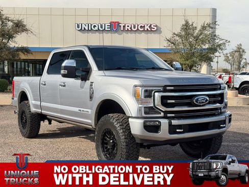 Used 2022 Ford F350 Platinum w/ Tremor Off-Road Package image 3