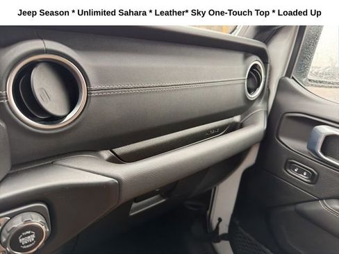 Used 2022 Jeep Wrangler Unlimited Sahara w/ LED Lighting Group image 25