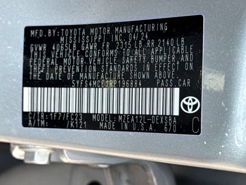 Used 2024 Toyota Corolla SE FWD image 48