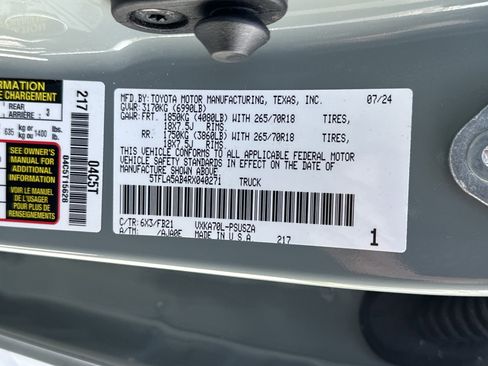 Used 2024 Toyota Tundra SR5 w/ SR5 Convenience Package RWD image 35