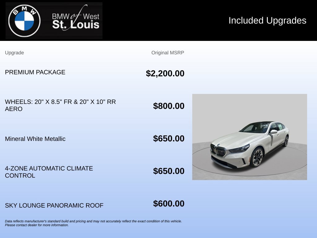 Certified 2026 BMW i5 eDrive40 w/ Premium Package AWD/4WD image 19