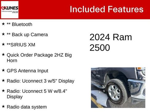 Certified 2024 RAM 2500 Big Horn image 5