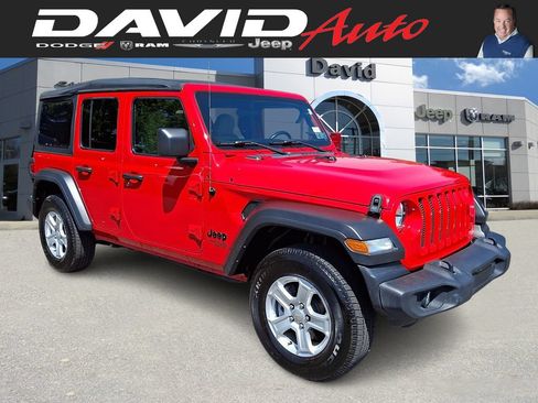 Used 2021 Jeep Wrangler Unlimited Sport AWD/4WD image 1