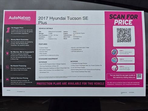 Used 2017 Hyundai Tucson SE Plus AWD/4WD image 22
