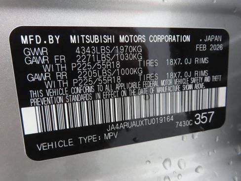 New 2026 Mitsubishi Outlander Sport LE AWD/4WD image 26