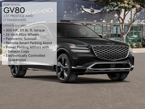New 2026 Genesis GV80 2.5T Prestige image 10
