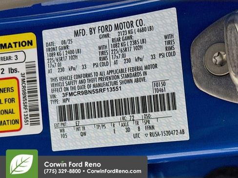 New 2025 Ford Bronco Sport Big Bend w/ Convenience Package image 33