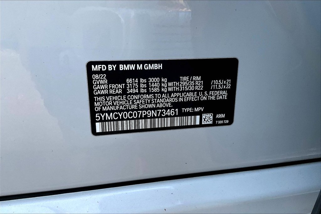 Used 2023 BMW X6 M w/ Competition Package AWD/4WD image 18