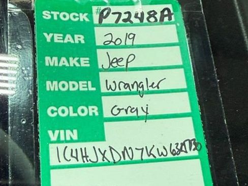 Used 2019 Jeep Wrangler Unlimited Sport S AWD/4WD image 22