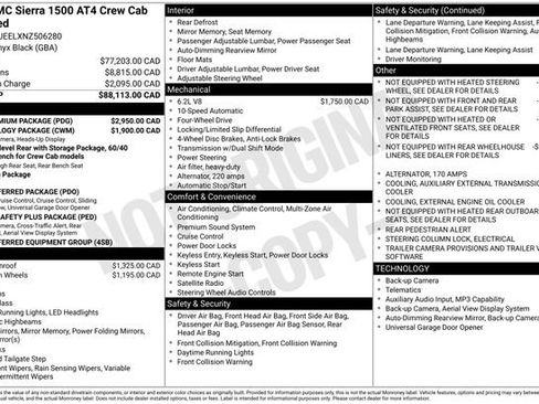 Used 2022 GMC Sierra 1500 AT4 w/ AT4 Premium Package AWD/4WD image 5