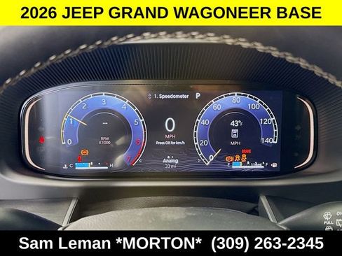 New 2026 Jeep Grand Wagoneer 4WD w/ Premium Group I image 12