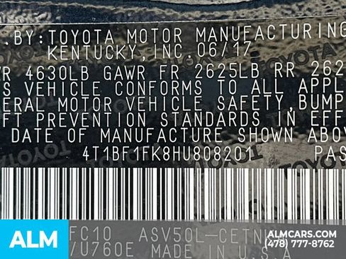 Used 2017 Toyota Camry LE FWD image 35