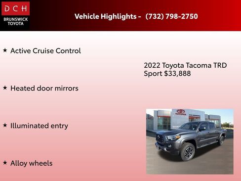 Used 2022 Toyota Tacoma TRD Sport image 8