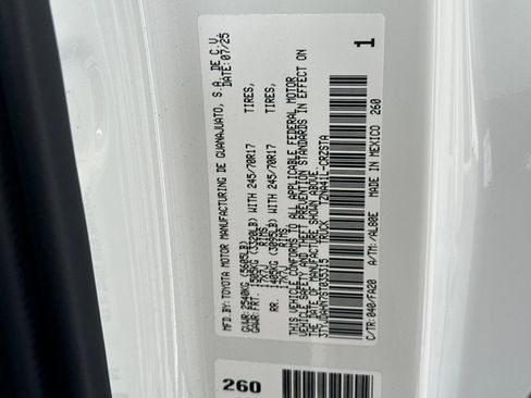 New 2025 Toyota Tacoma SR image 26