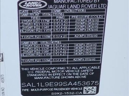Certified 2025 Land Rover Range Rover Sport Dynamic SE AWD/4WD image 25