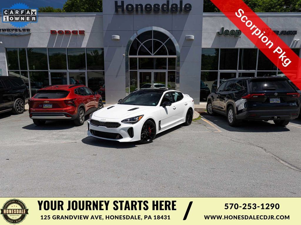 Used 2022 Kia Stinger GT2 w/ Scorpion Package AWD/4WD image 1