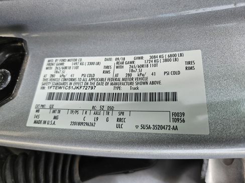 Used 2018 Ford F150 XLT w/ Equipment Group 302A Luxury RWD image 30