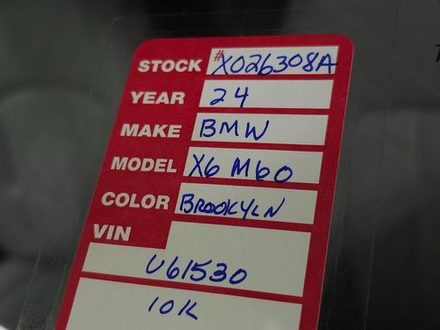 Used 2024 BMW X6 M60i w/ Dynamic Handling Package image 45