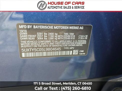 Used 2020 BMW X3 xDrive30i w/ Premium Package AWD/4WD image 56