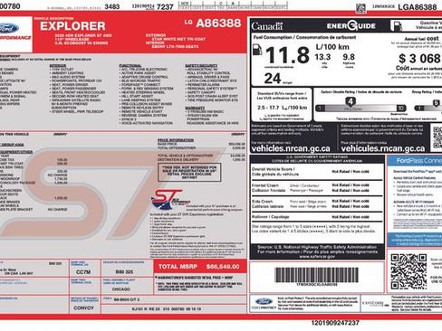 Used 2020 Ford Explorer ST w/ ST Street Pack AWD/4WD image 10