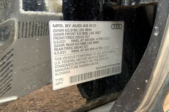 Used 2023 Audi SQ7 Premium Plus w/ Executive Package AWD/4WD image 34