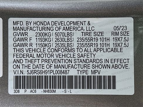 Certified 2023 Honda CR-V Sport Touring image 34