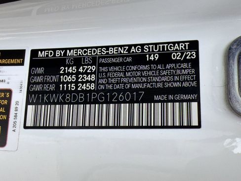 Used 2023 Mercedes-Benz C 300 Cabriolet w/ AMG Line image 16