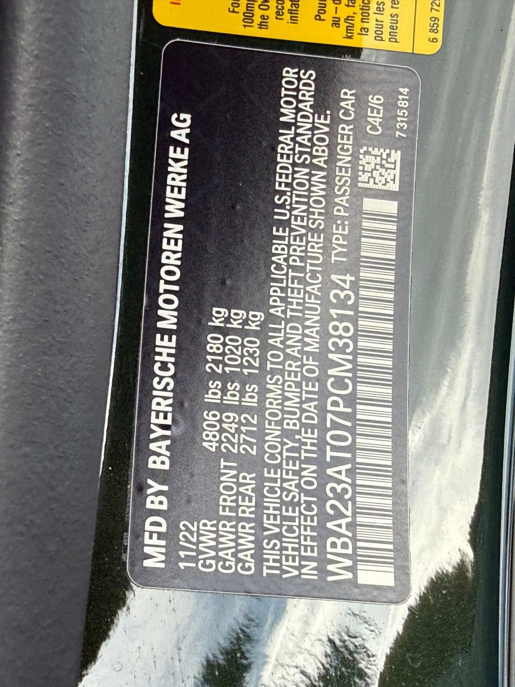 Used 2023 BMW 430i Convertible w/ M Sport Package RWD image 30
