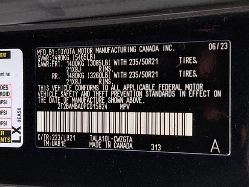 Used 2023 Lexus RX 350 Premium Plus w/ Cold Area Package FWD image 38