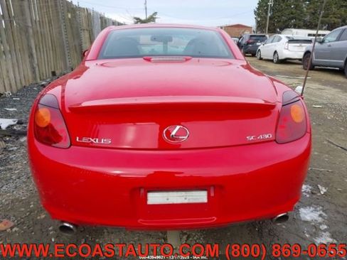 Used 2002 Lexus SC 430 Convertible image 9