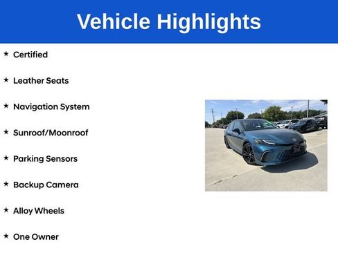 Certified 2026 Toyota Camry XSE w/ Premium Plus Package FWD image 5