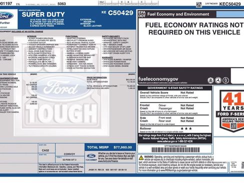 Used 2019 Ford F250 Platinum w/ Platinum Ultimate Package image 4