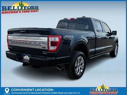 Used 2021 Ford F150 Platinum w/ Trailer Tow Package image 3