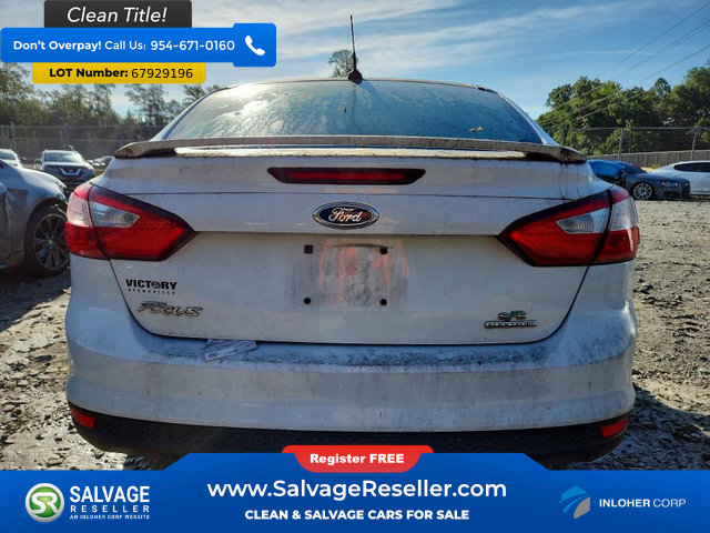 Used 2013 Ford Focus SE w/ Super Fuel Economy (SFE) Pkg FWD image 8
