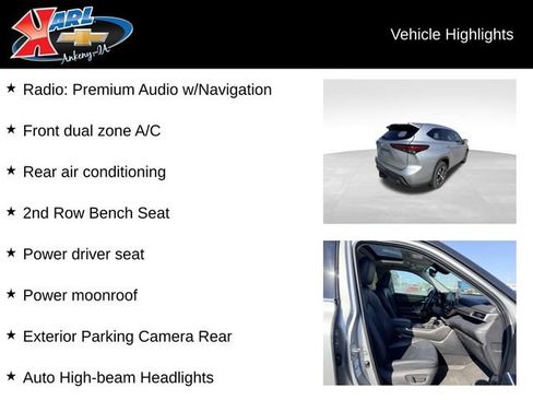 Used 2020 Toyota Highlander XLE AWD/4WD image 2