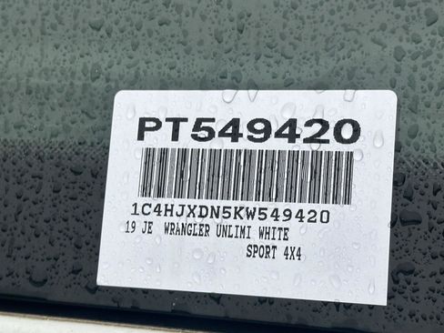 Used 2019 Jeep Wrangler Unlimited Sport S AWD/4WD image 14