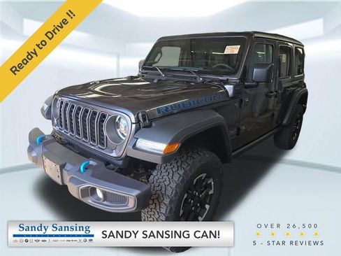 Used 2025 Jeep Wrangler Unlimited Rubicon 4xe w/ Safety Group AWD/4WD image 1