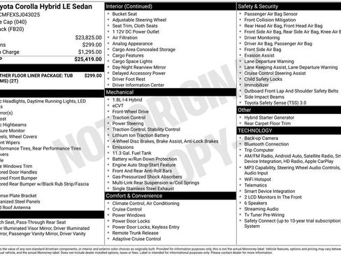 Used 2025 Toyota Corolla LE FWD image 35