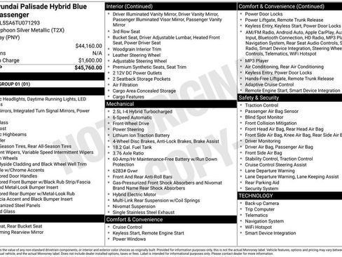 New 2026 Hyundai Palisade FWD Hybrid image 4